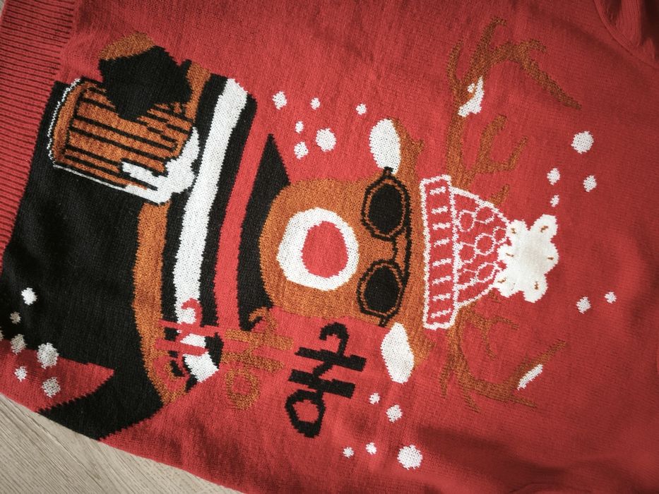 Nowy sweter męski Livergy świąteczny zimowy L