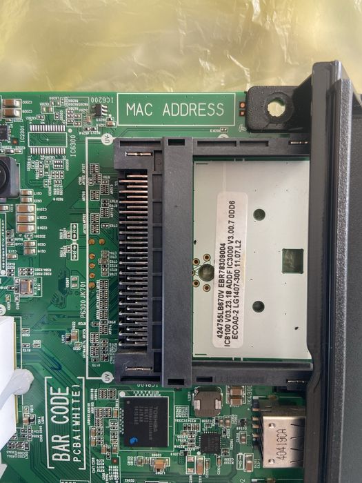 Placa de para lcd LG