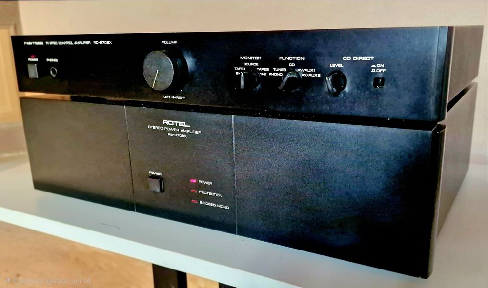 Pré Amplificador ROTEL RC-870BX