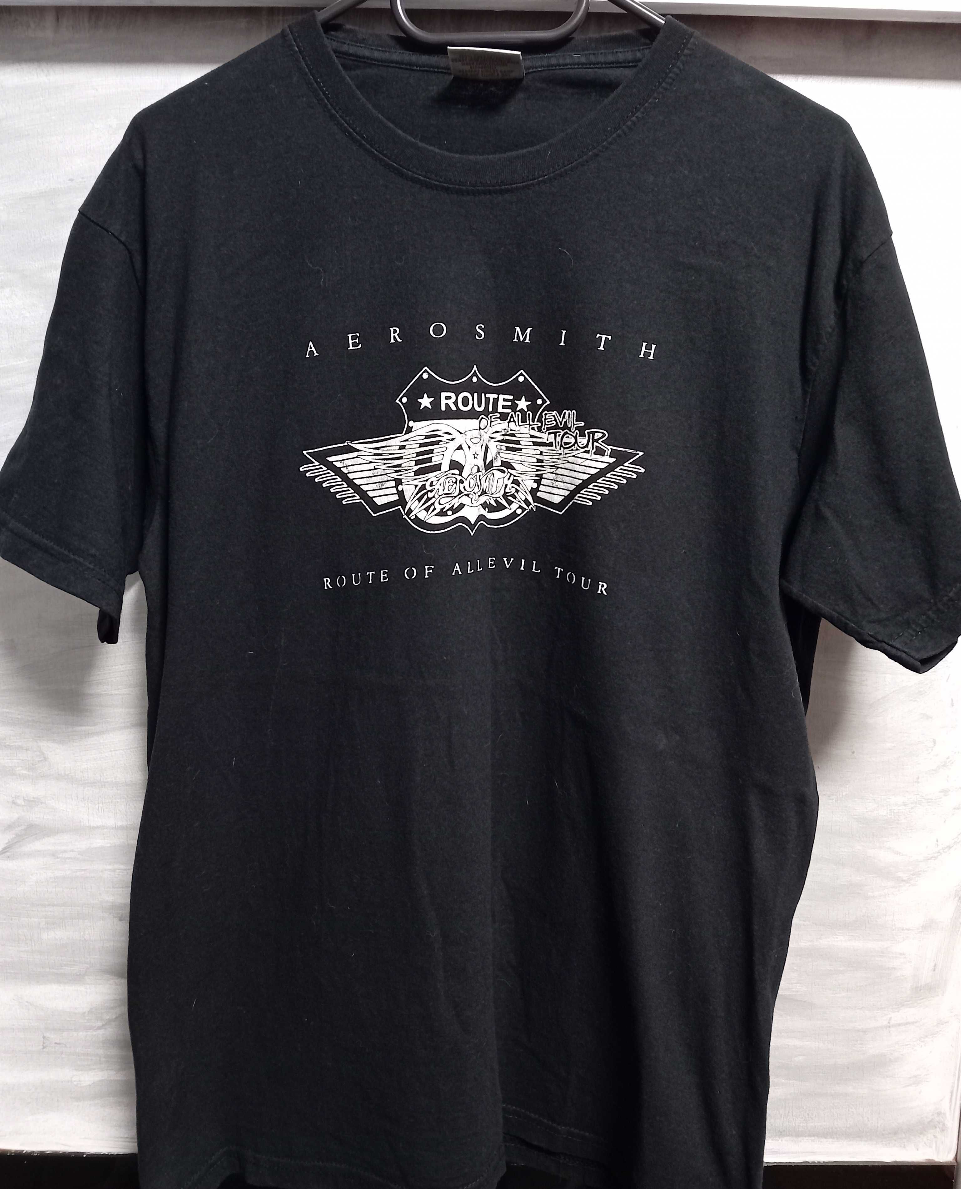 Koszulka T-Shirt Tee Aerosmith Route Of All Evil Tour 2007 Vintage M