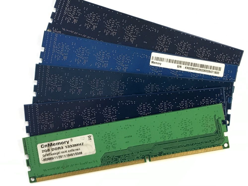 Оперативна память для ПК 4Gb DDR3 PC3 12800 1600MHz бу intel amd