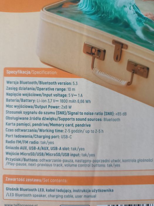 Forever BS-16 głośnik bluetooth