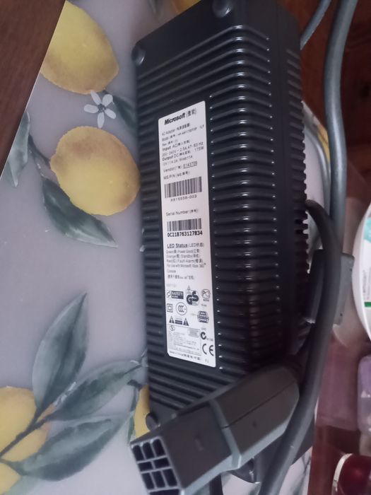 Xbox360 fat zasilacz/dysk 500gb