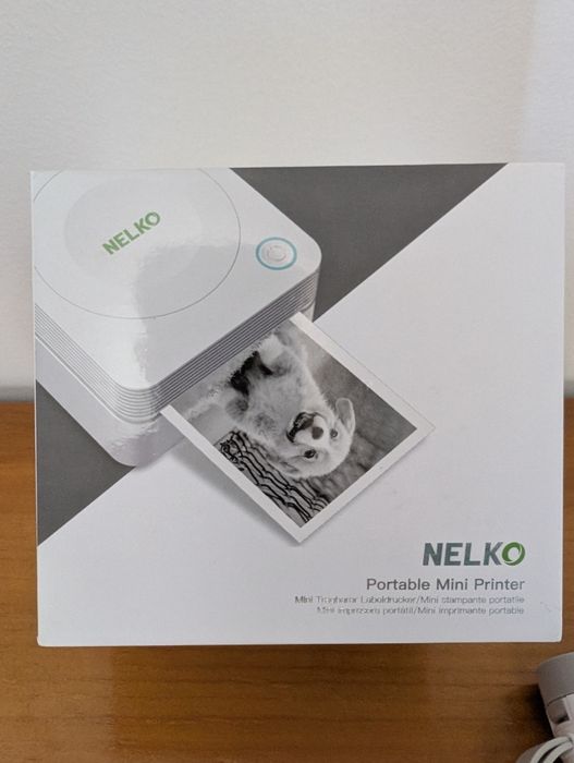 Impressora Portátil Nelko - Mini Térmica Bluetooth