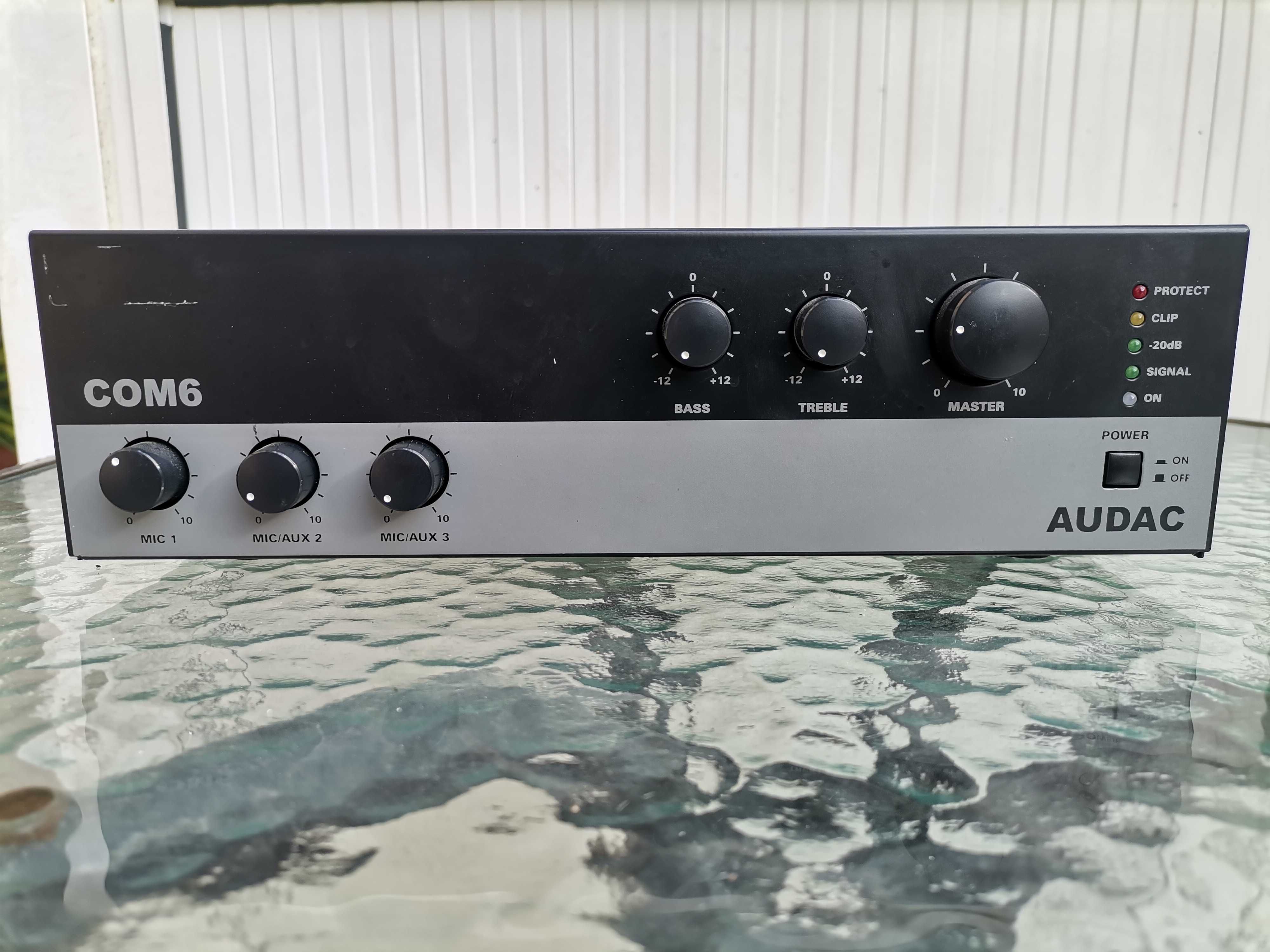 Amplificador Audac Com 6