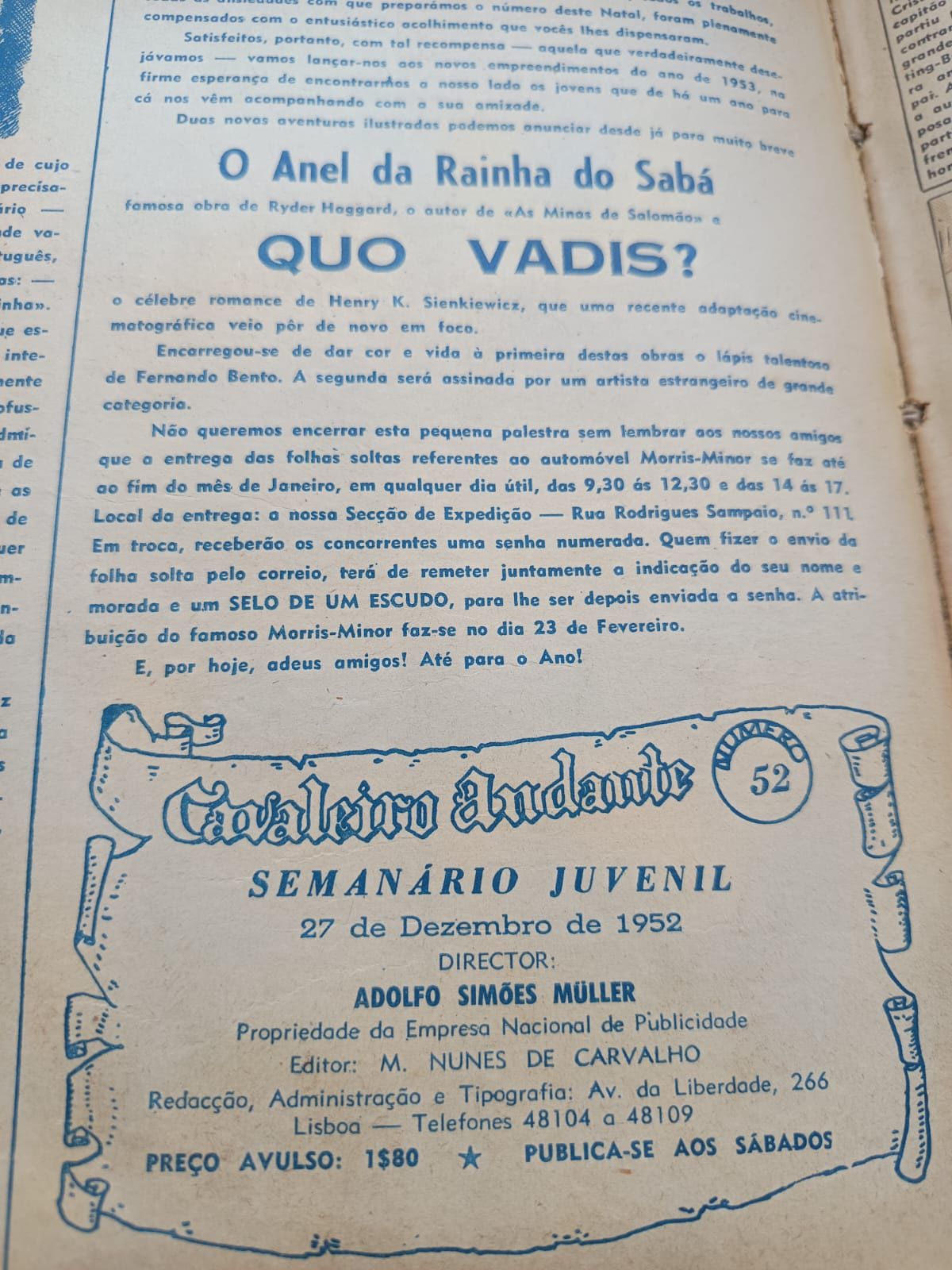 Cavaleiro andante 4 volumes