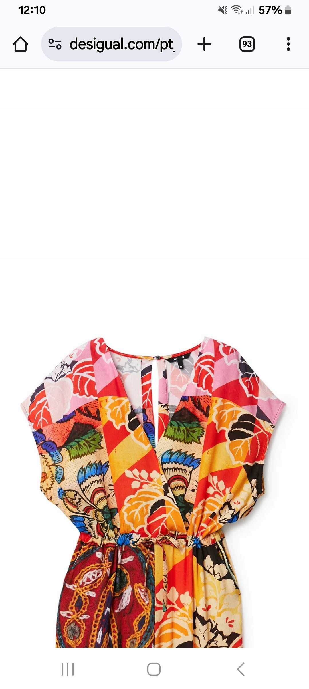 Macacão cruzado Desigual