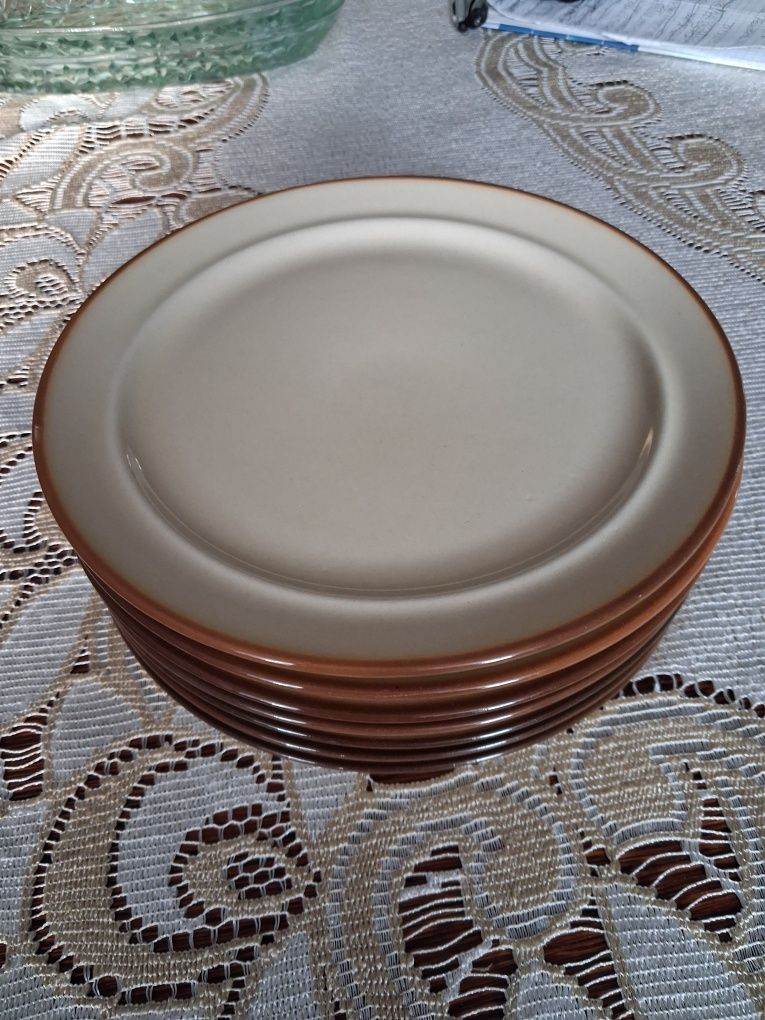 Talerzyki deserowe porcelit  Pruszków  PLUS gratis