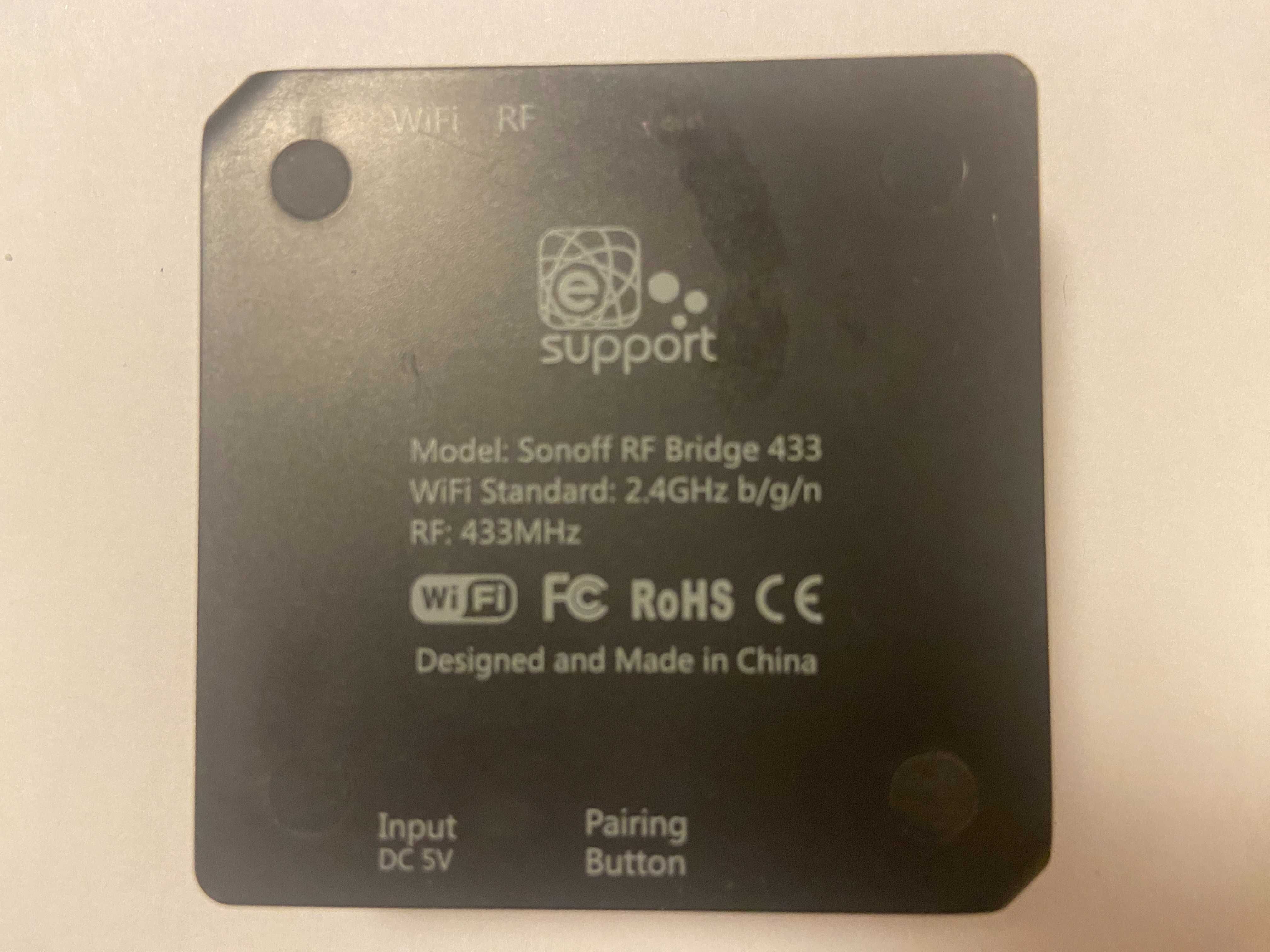 Sonoff Rf Bridge 433mhz Wifi Wireless - Suporte Alexa Google Home