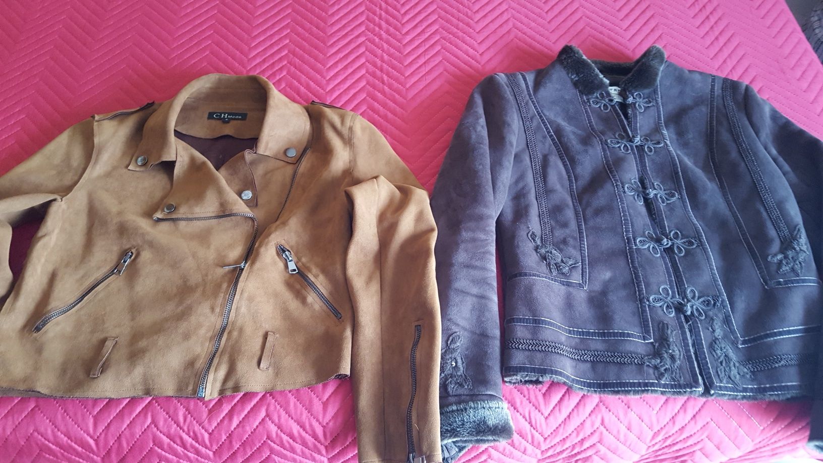Conjunto de 2 casacos tamanho  S
