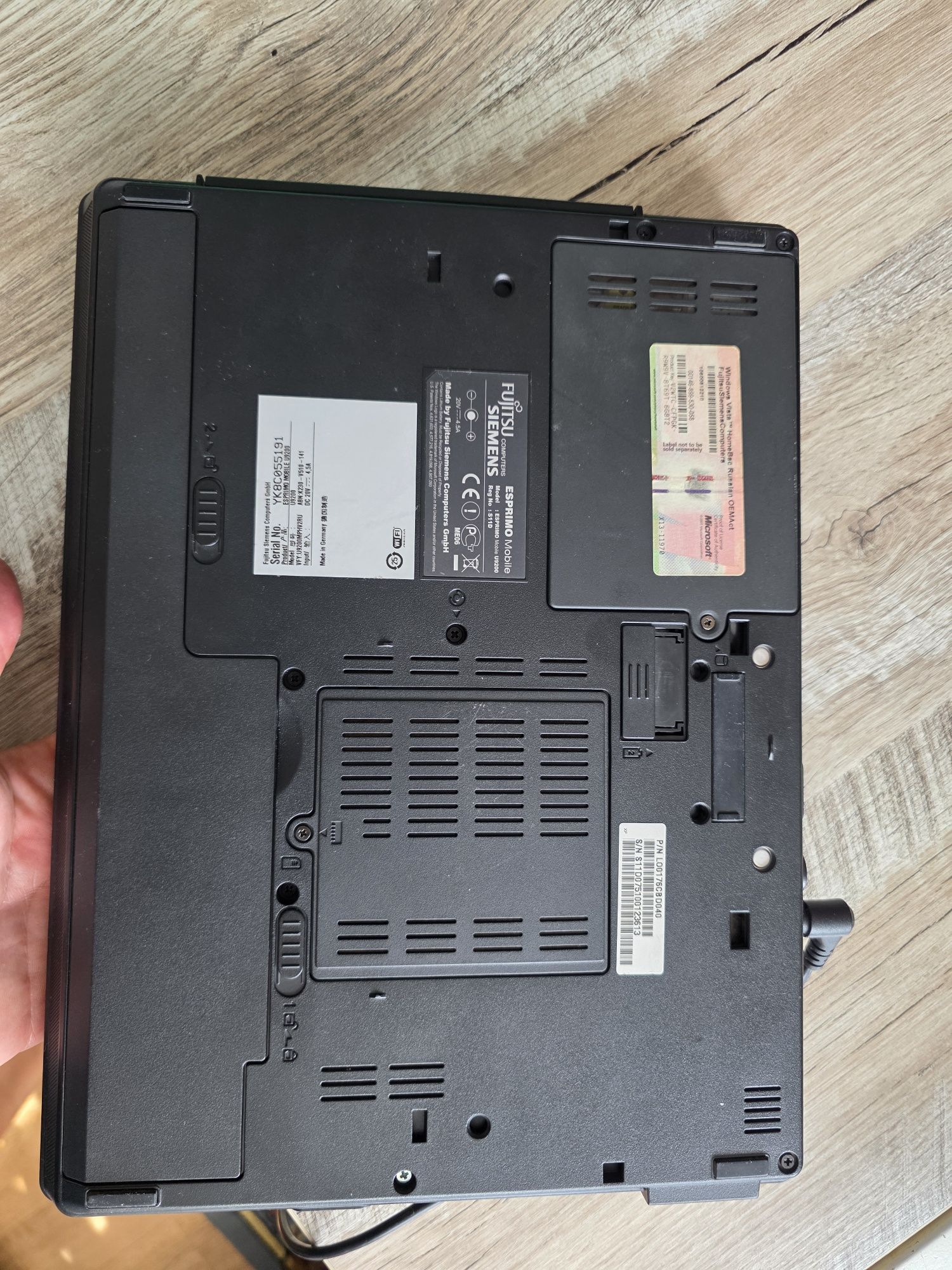 Продам ноутбук Fujitsu Siemens U9200