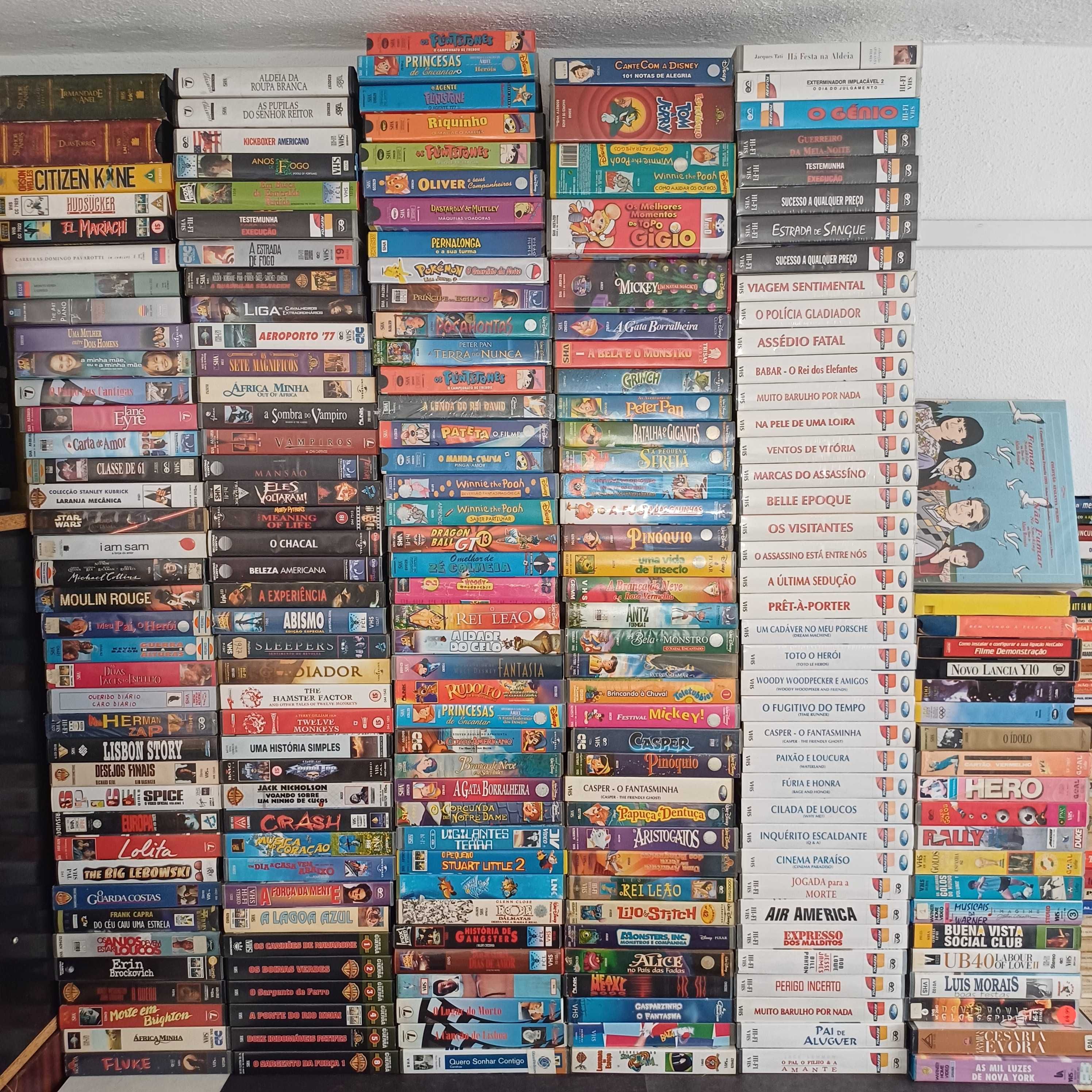 Colecção VHS para venda