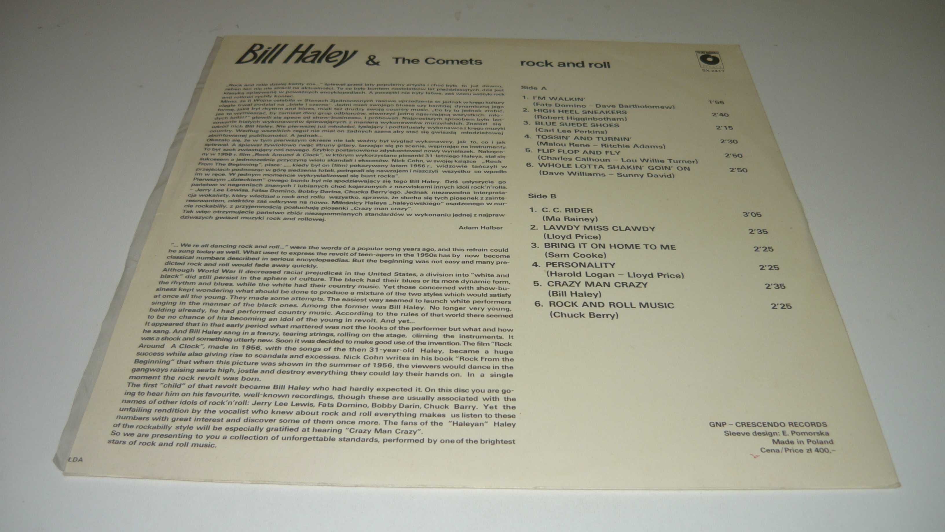 Bill Haley & The Comets LP