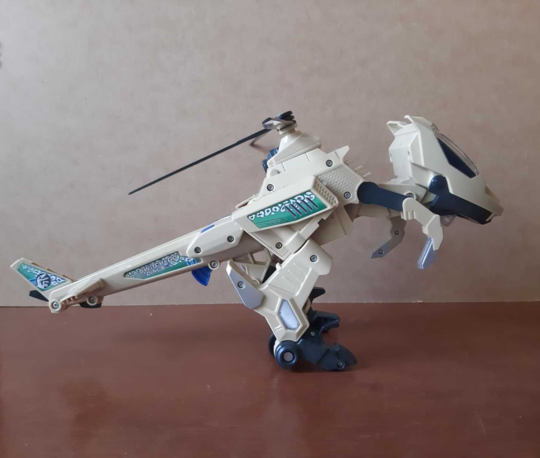 Interaktywna zabawka 2w1 dinozaur i helikopter VTech Switch & Go Dinos