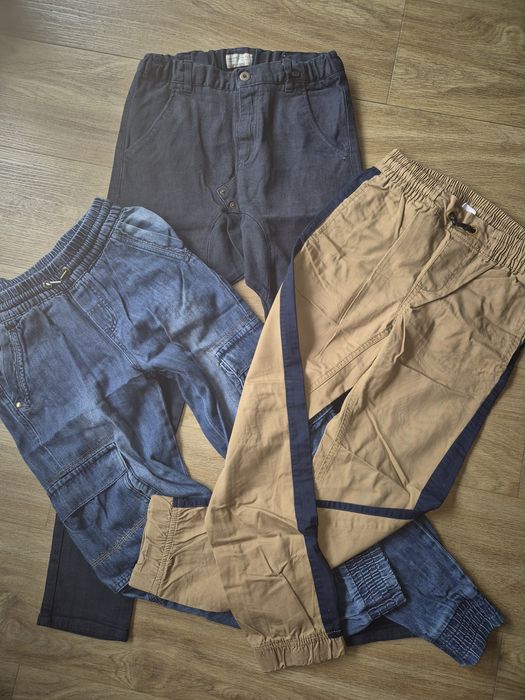 Zestaw spodni chłopięcych jeans r. 152, Cool club i Zara