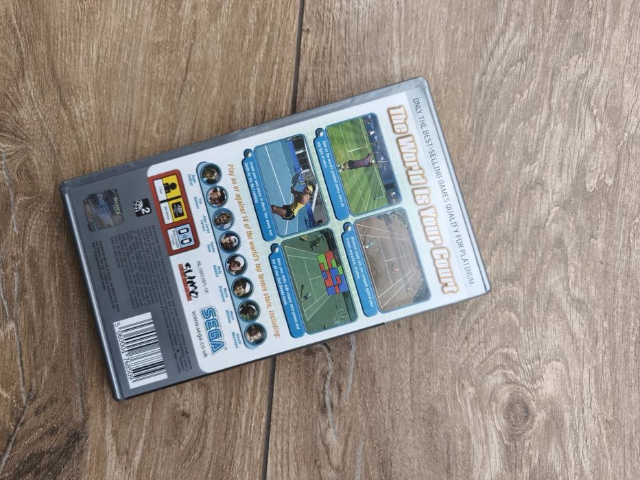 Диск з грою Virtua Tennis: World Tour для PSP (Оригінал)