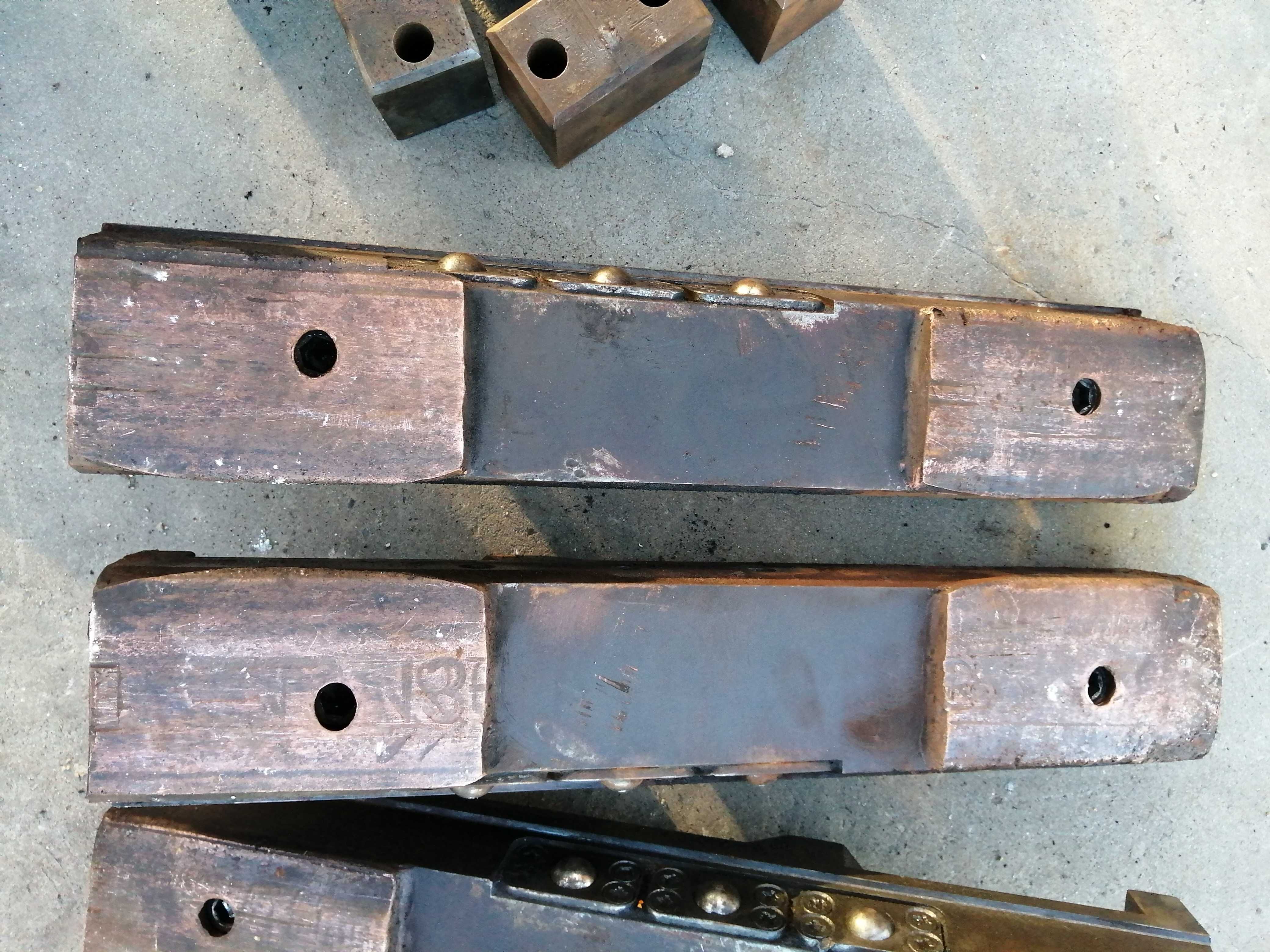Pressing jaws KZSEO K355-A szczęki zaciskowe zgrzewarka do szyn