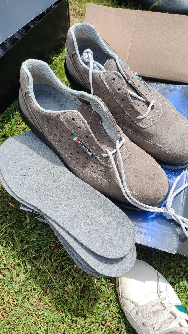 Buty robocze Aboutblu r 46 szare