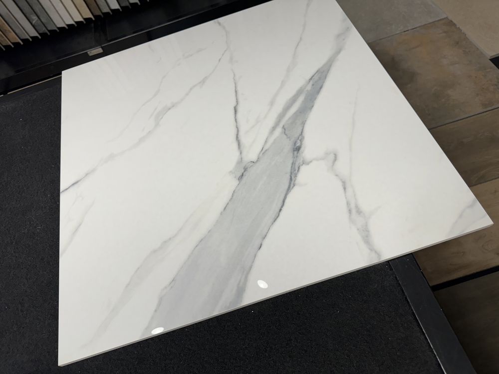 Płytki Calacatta 59,8 X 59,8 Poler Gres Szkl. Paradyz marmur