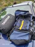 Mochila e saco cama