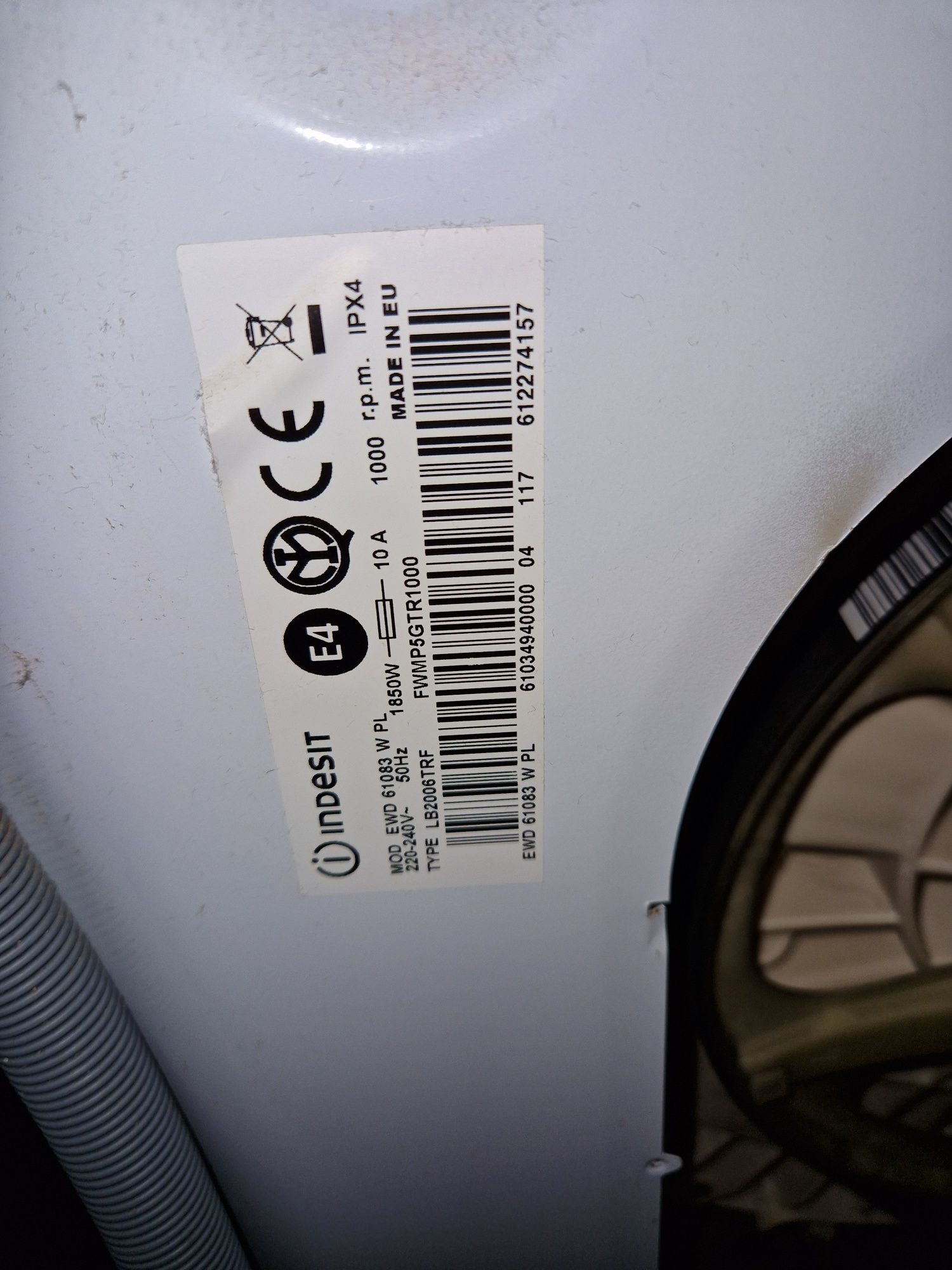 Indesit EWD 61083 W sterownik
