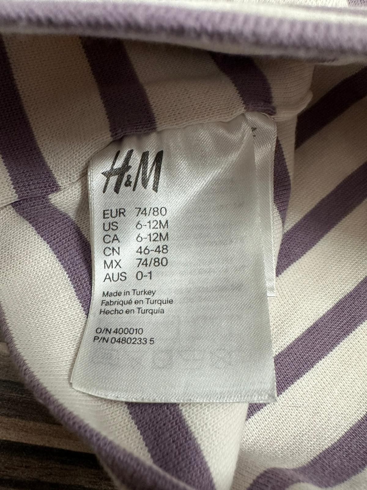 Czapka dla dziewczynki H&M 74/80 6-12 miesięcy