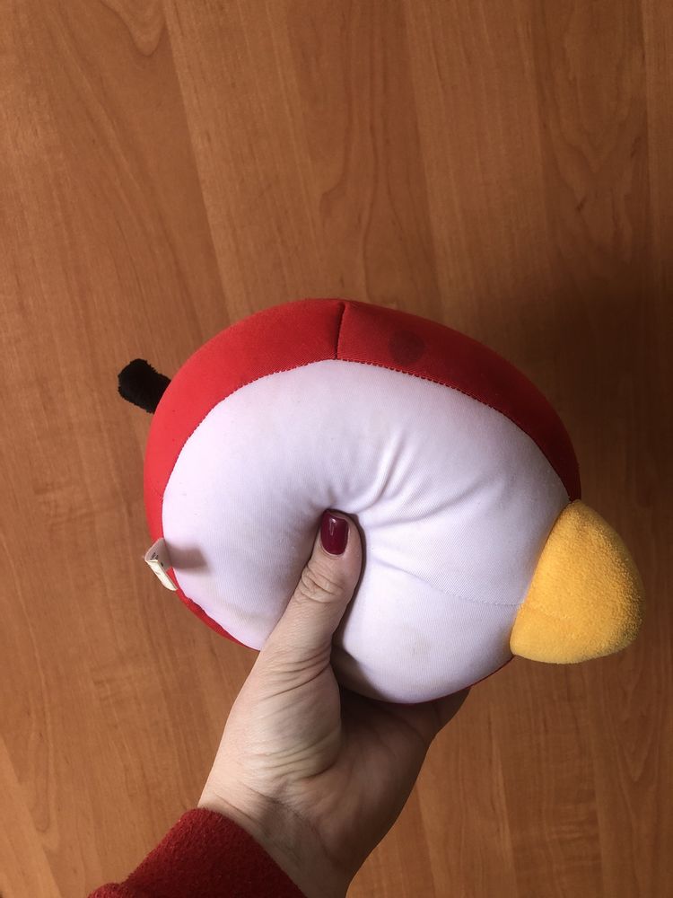 Мяка іграшка мягкая игрушка ворона енгрі бьордс angry birds пташка