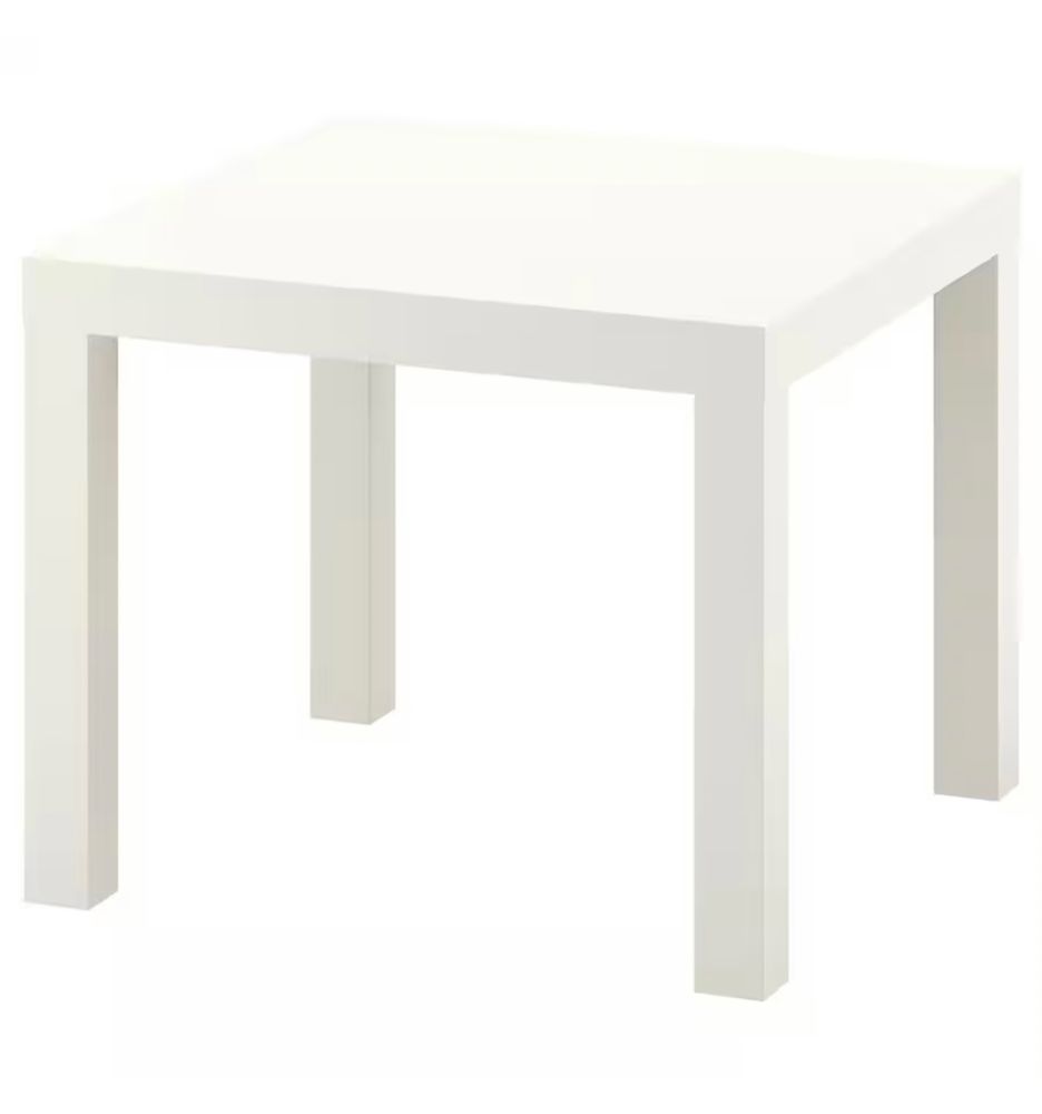 3 mesas de apoio ikea brancas