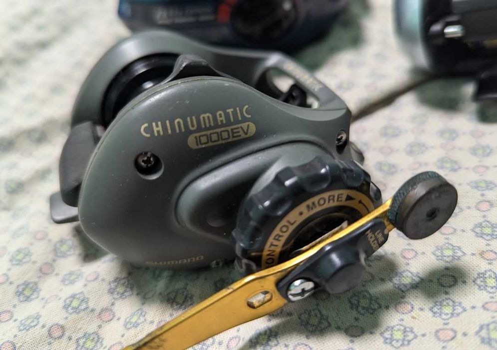 Рыболовные катушки мультипликаторные шимано  Shimano Bass. Chinumatic
