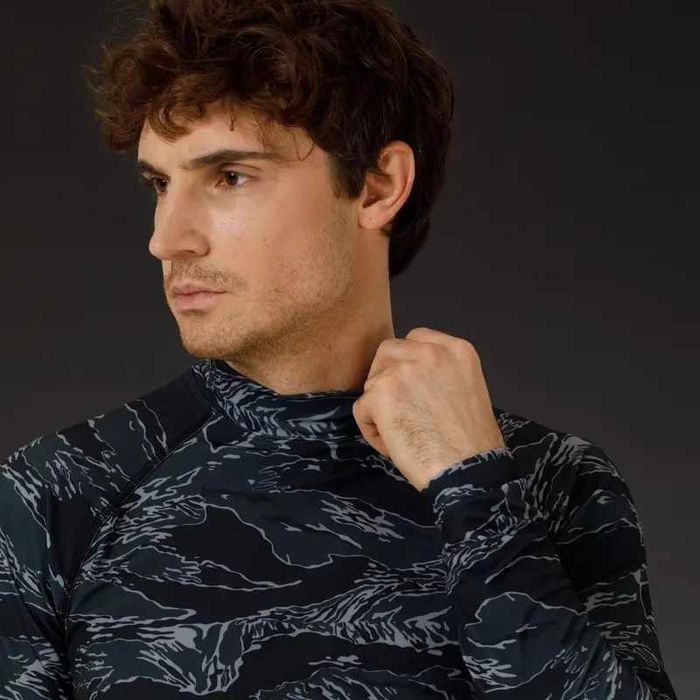 Чоловічий рашгард SPECPROM Black Tiger Stripes Camo ‼️ Є РОЗМІРИ ‼️