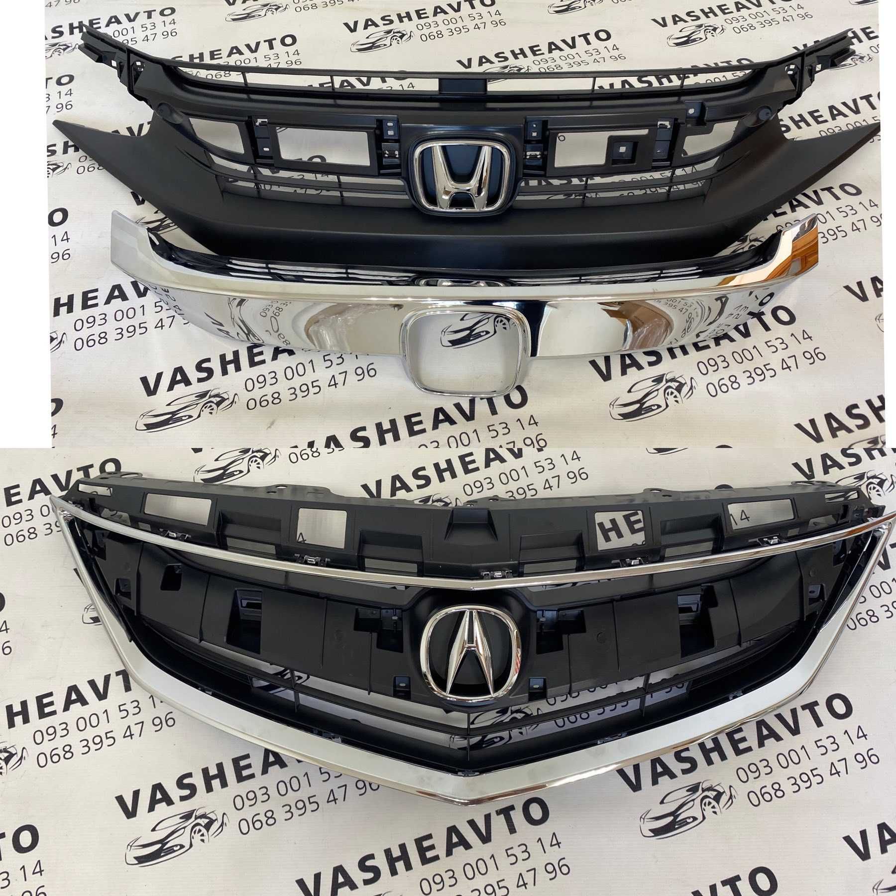 Решітка радіатора ,гриль Honda CR-V, Insight,Accord -Acura MDX,RDX