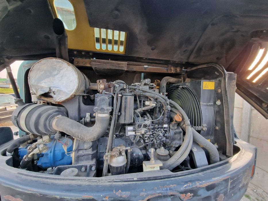 Koparka kołowa minikoparka   Yanmar B55W-2  2011 r, 4400 mth