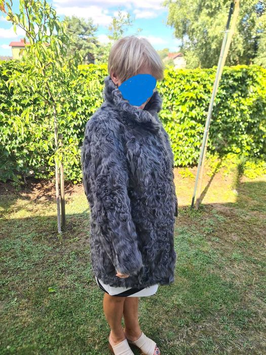 Futro naturalne z kózek stan idealny