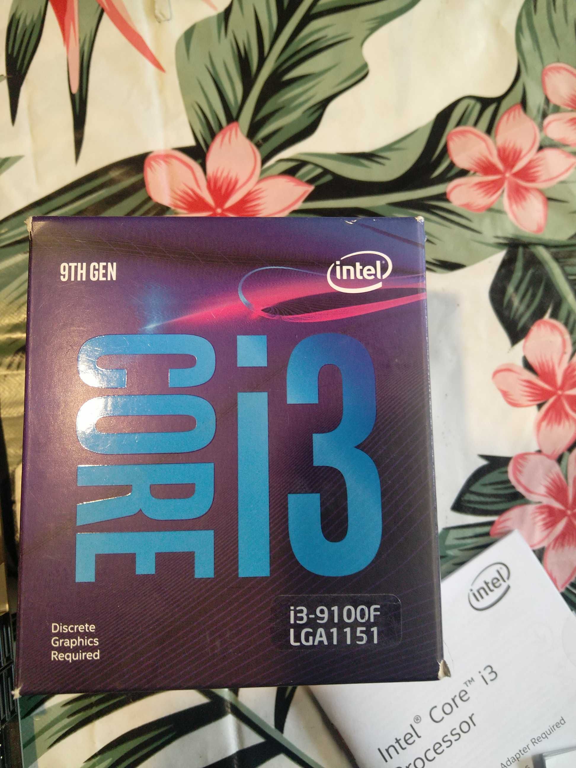 Płyta główna gigabyte B365 HD3 procesor I3-9100f 8GB RAM