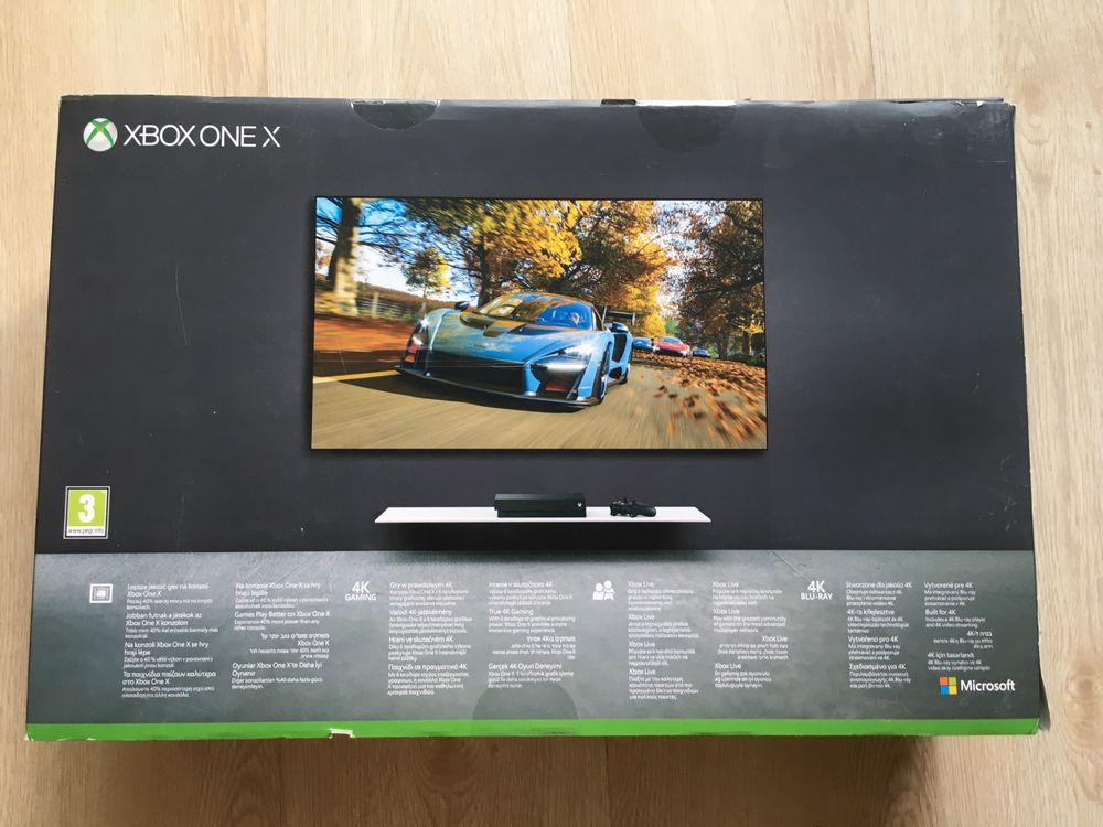 Новая игровая консоль приставка Xbox ONE X 1TB M1787 + Forza 4, 7