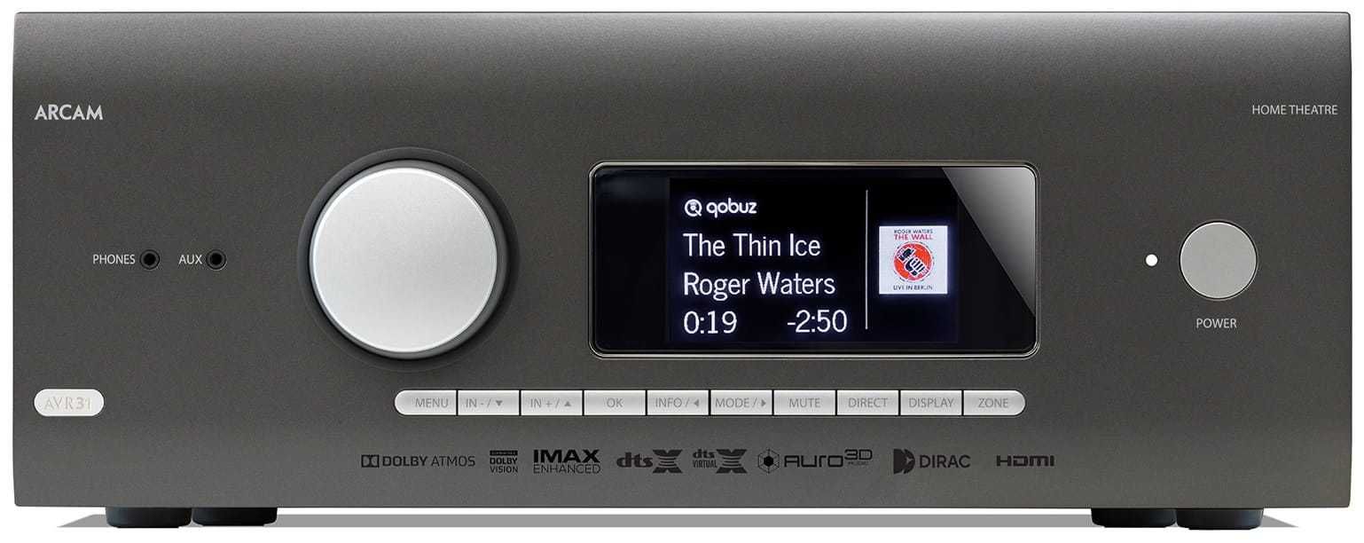 Amplituner kina domowego Arcam AVR31 Dolby Atmos Auro 3D DTS 4K Raty0%