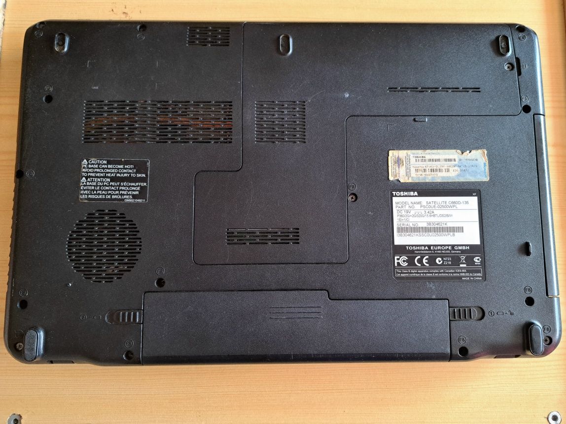 Laptop Toshiba Satellite C660D-135