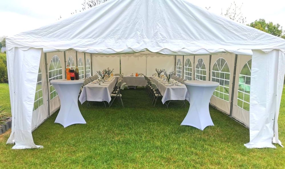 Wynajem namiotów impezowych