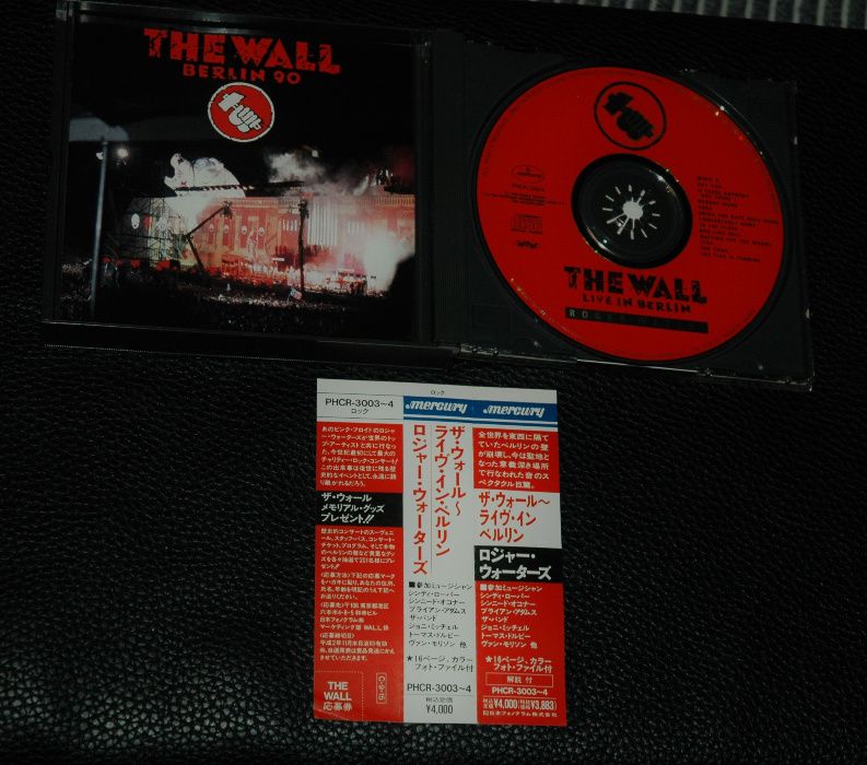 ROGER WATERS - The Wall: Live In Berlin..2xCD. Japan. OBI. Pink Floyd