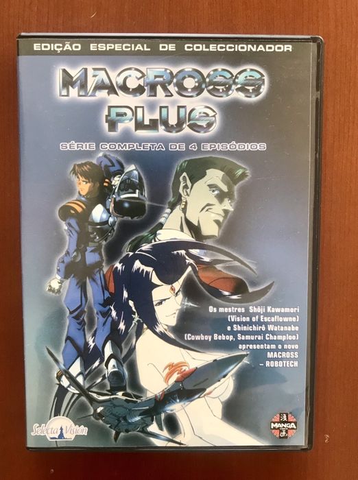Macross Plus Edição Especial Coleccionador Série Completa 4 Episódios