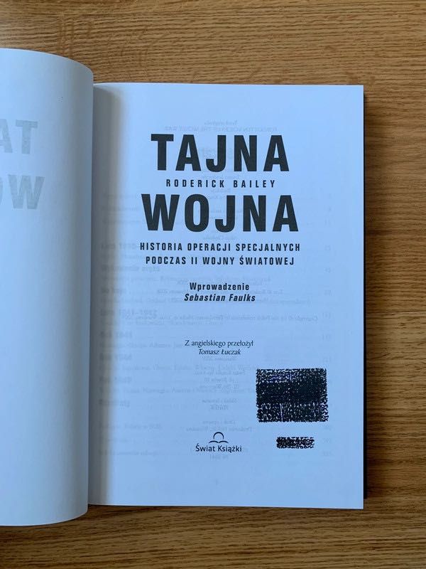 Tajna wojna - Roderick Bailey