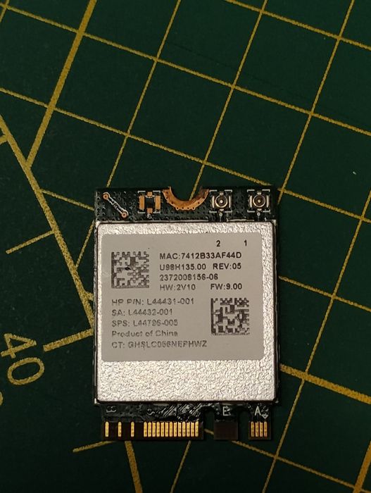 Karta WiFi + Bluetooth Realtek RTL8720DN