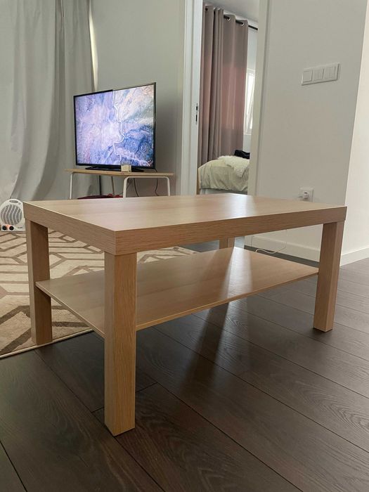 IKEA LACK Mesa de centro carvalho c/velatura