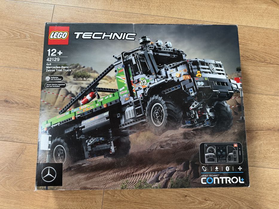 Lego Technic Ciężarówka Mercedes-Benz Zetros 42129