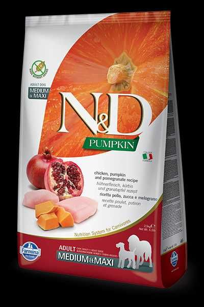zestaw 3 szt PLATINUM DOG, ND ocean Kot, chicken MediumMaxi dog