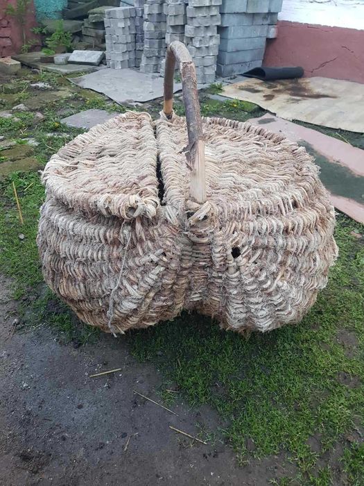 Плетений кошик антикваріат
