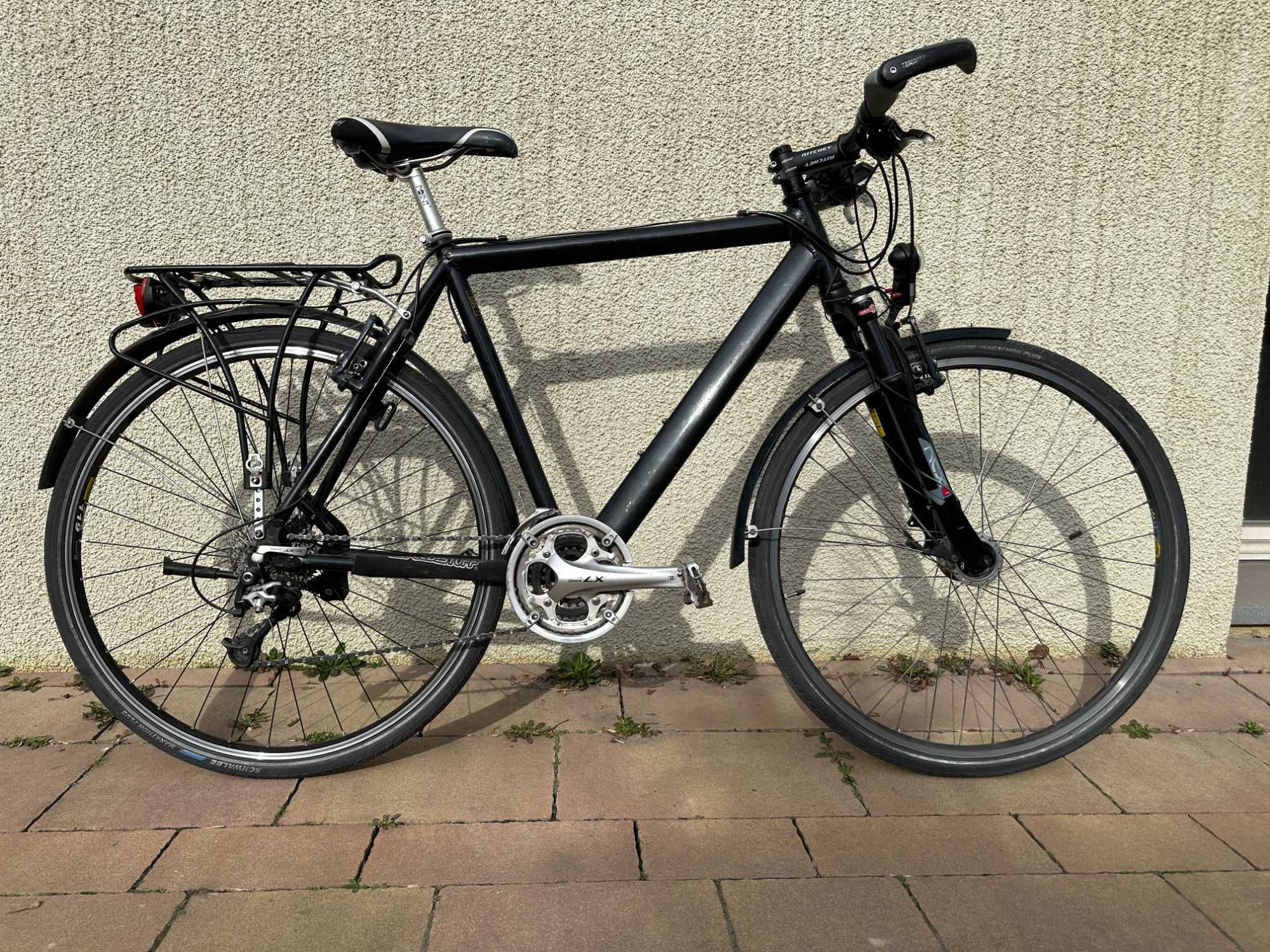 Rower Trekking Meski Shimano Deore XL Suntor Mavic Schwalbe super stan