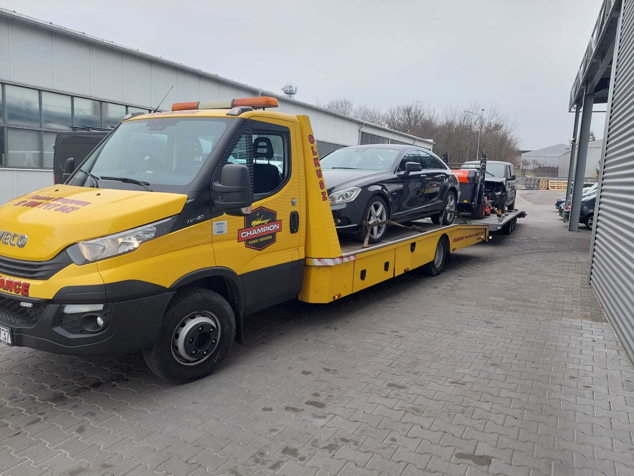 Pomoc Drogowa 24h, Transport Maszyn do 25ton, Auto Laweta Olkusz