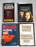 4x Thomas Harris Milczenie owiec Hannibal Po drugiej Czerwony Smok