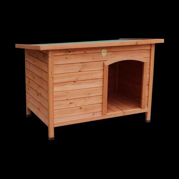 NOVO! Casota para cão em Madeira para Interior-Exterior 103x66x70.5cm